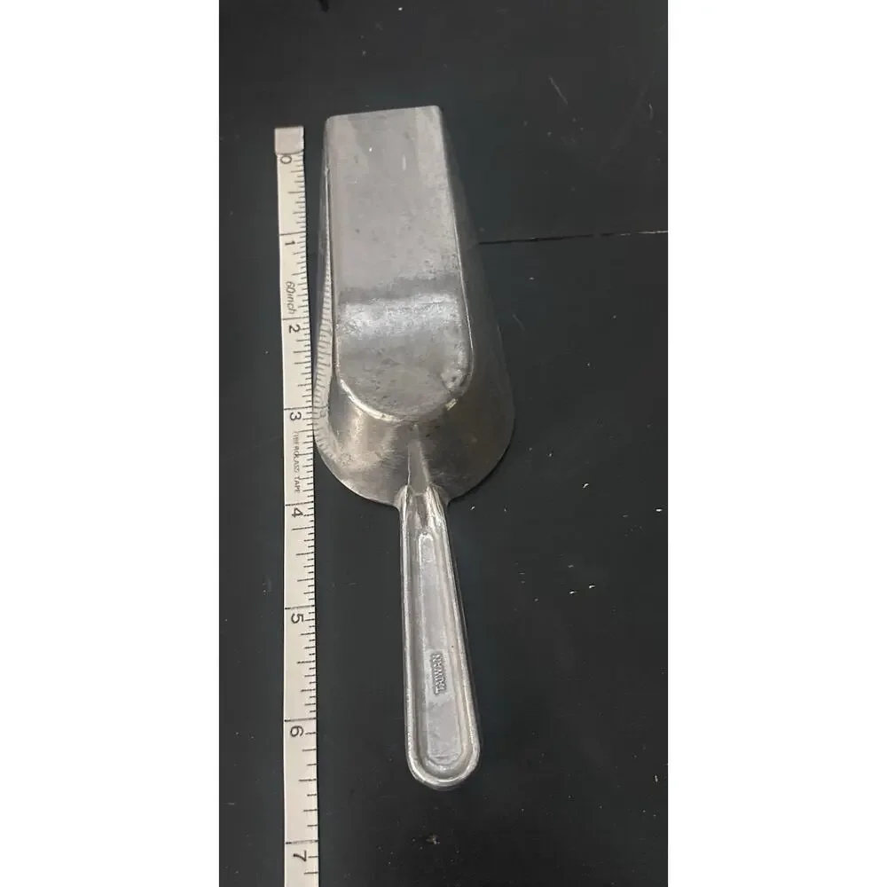 Vintage Serving Utensils Set of 3 Ice Scoops Ornate Floral
